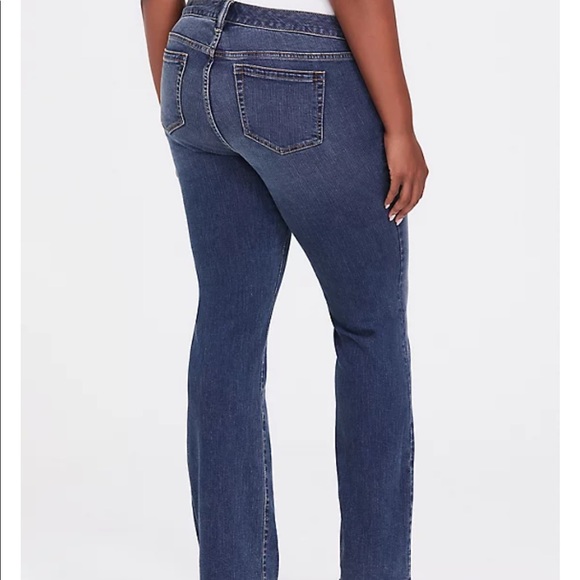 Torrid Medium Wash Relaxed Boot Cut Jeans